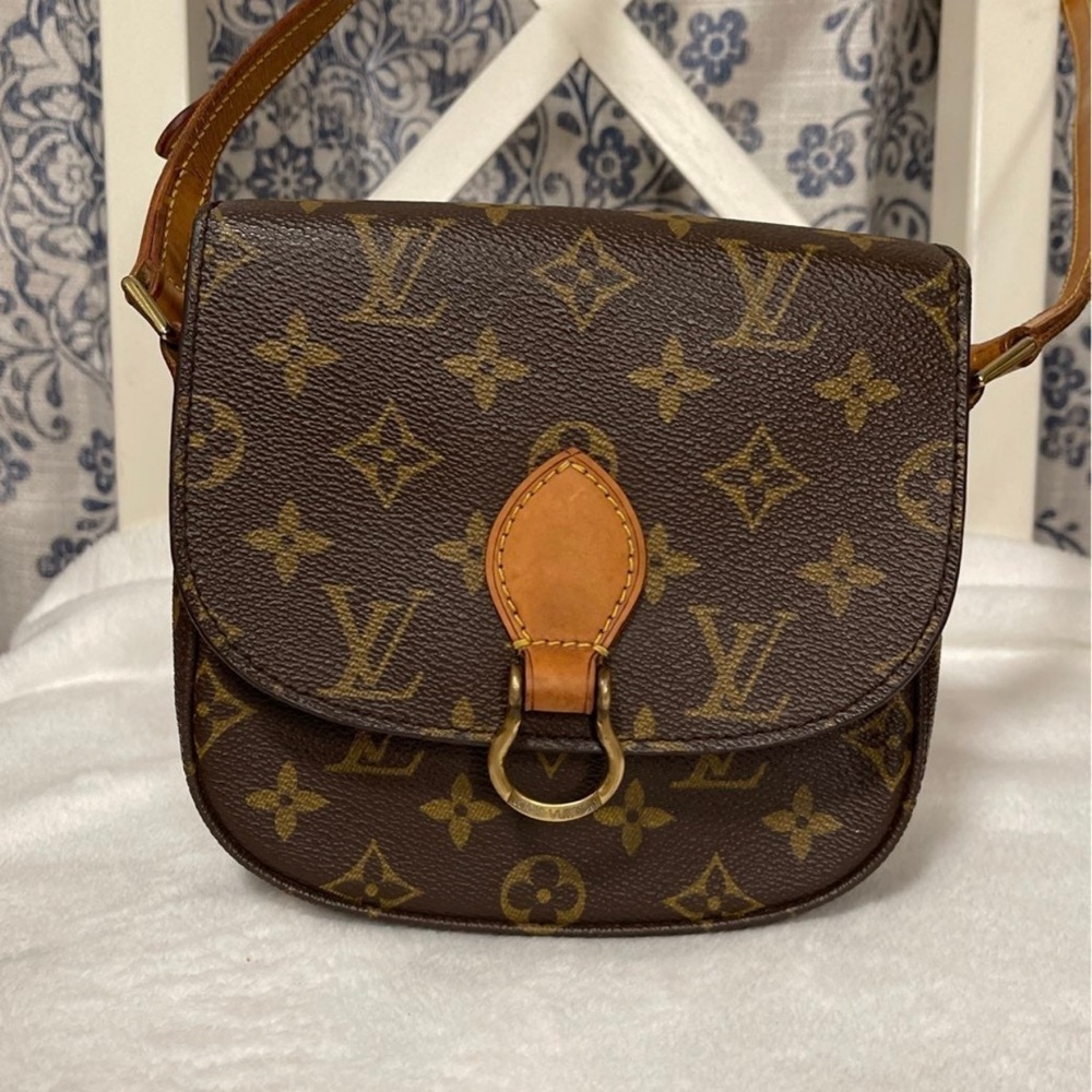 Auth Louis Vuitton Saint Cloud Pm